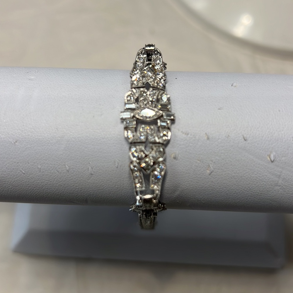 Vintage Diamonds Bracelet Platinum - Picture 3 of 7